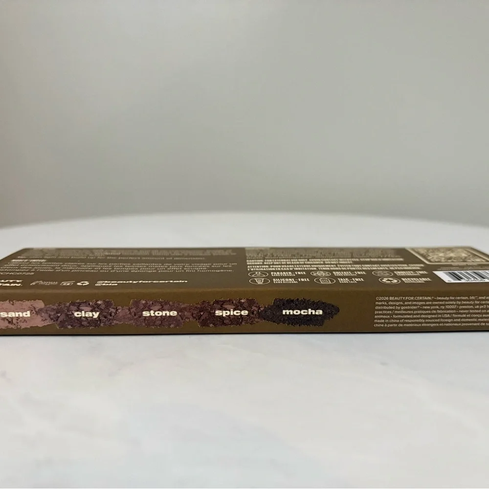 Beauty for Certain Soft To Sculpted Contour Palette